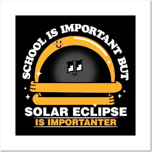 School Solar Eclipse Importanter Posters and Art